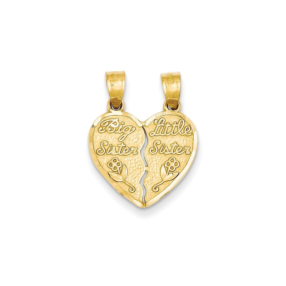 big brother little sister necklace