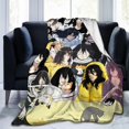 thumbnail image 1 of Aizawa Shota Soft And Comfortable Wool Fleece Throw Blankets For Sofa Office, 1 of 9