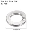 thumbnail image 2 of Unique Bargains 3/8-Inch 304 Stainless Steel Split Spring Lock Washer 50 Pack, 2 of 4