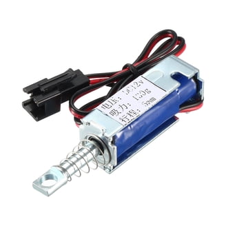 DC 12V 0.3A Electromagnetic Solenoid Lock – 8.5mm Stroke For Cabinet, Door, Locker & Safe