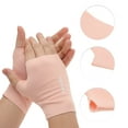 thumbnail image 3 of Unique Bargains 1 Pair Elegant Sun Protection Manicure Gloves  Pink, 3 of 6