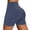 Blue, variant on No Front Seam Women'S Biker Workout Shorts High Waist Tummy Control Spandex Shorts Gym Yoga Running Pockets