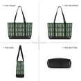 thumbnail image 6 of FORMRS Laptop Tote Bag for Women with 15.6" Computer Compartments Handbag, Dark Green Leaves, 6 of 7