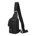 thumbnail image 3 of Riñonera Pequeña, Bolso Bandolera, Mochila para El Día a Día, Ideal para Montar , Pescar, Ir a La Oficina, Viajar Y Hacer Ejercicio. Negro, 3 of 9