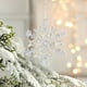 thumbnail image 5 of Adornos Navideños: Guirnaldas de Flores, Copos de Nieve, Lazos y Adornos Multicolor de Plástico de 14 Cm (5,5 Pulgadas). Ideales para Decorar El Hogar o Como Colgante para El Árbol de Navidad. 27 G., 5 of 6