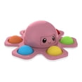 thumbnail image 1 of Fidget Toys Face-Changing Toy Stress Relief Simple Dimple Keyboard Push Bubble Sensory Toy, Pink, 1 of 9