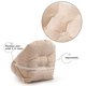 thumbnail image 4 of Cojín De Silla Con Respaldo Asiento Concha Sillón Terciopelo Suave Elástico Impermeable Para Jardín Silla De Mimbre De Paja Azul 40 * 40 * 48 Cm. Afortunado Sencillez, 4 of 5