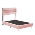 thumbnail image 3 of Base de Cama Individual Dicasa con Cabecera Logan rosa, 3 of 7