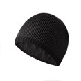 thumbnail image 1 of Gorro de punto para hombre, de dos colores, con borde recto, para actividades al aire libre, combinable, a la moda, cálido, 1 of 6