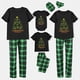 thumbnail image 1 of Pijamas familiares navideños a juego, conjuntos de pijamas negros, gafas de sol, Yree, Navidad en julio, 1 of 3