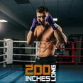 thumbnail image 4 of Mexican Style 200 Inch Elastic Handwraps - Breathable, Durable, Machine Washable for MMA, Boxing, Kickboxing, Muay Thai, Purple, Sold as a Pair, 4 of 7