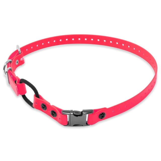 Collar para perros Educator Quick Snap Bungee Biothane impermeable rosa