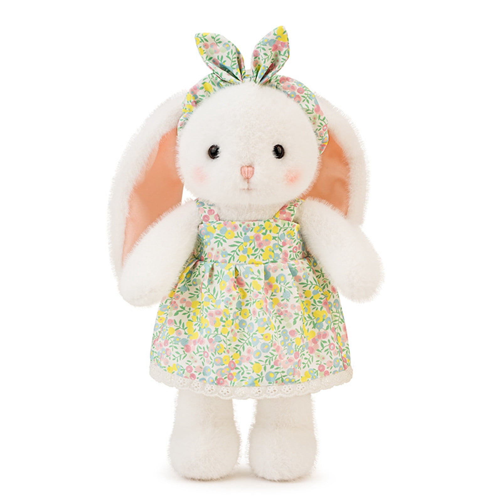 Realistic Easter Bunny Plush Toy, Soft Floppy Rabbit Stuffed Animal, Lifelike Lop Ear Rabbit Doll for Spring Party Decor, Cozy Companion for Toddlers, Easter Basket Filler