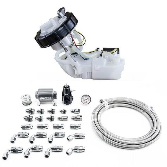 DeatschWerks 01-05 Honda Civic/02-06 Acura RSX DW400 Pump Module Return Kit w/PTFE Fuel Lines