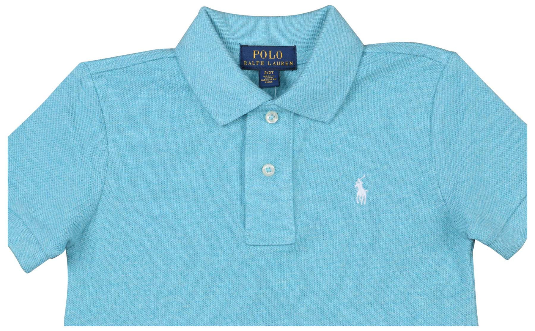 Cyan様 Ralph Lauren Polo RL Toddler Boy's (2T-5T) Mesh Polo Shirt (Green Sage, 3T