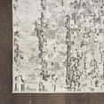 thumbnail image 4 of Nourison Concerto Abstract Ivory Blue Grey 3'9" x 5'9" Area Rug, (4x6), 4 of 8