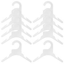 10 Pcs Pet Dog Hanger Hangers Coat The Cat Puppy White Abs Child