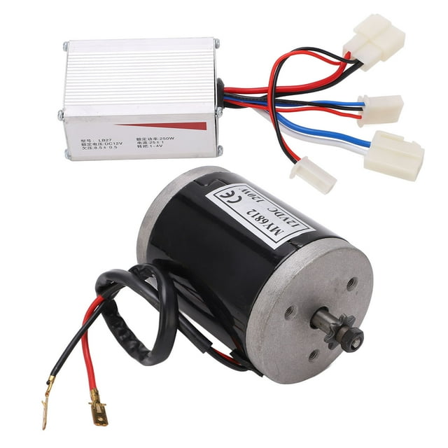Electric Bike Motor Kit, 12V Electric Bike Brushed Motor Set Aluminum Alloy Universal For Maintenance