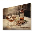 thumbnail image 2 of Designart "Brown Cuban Cigars I" Fashion Print on Natural Pine Wood, 2 of 5