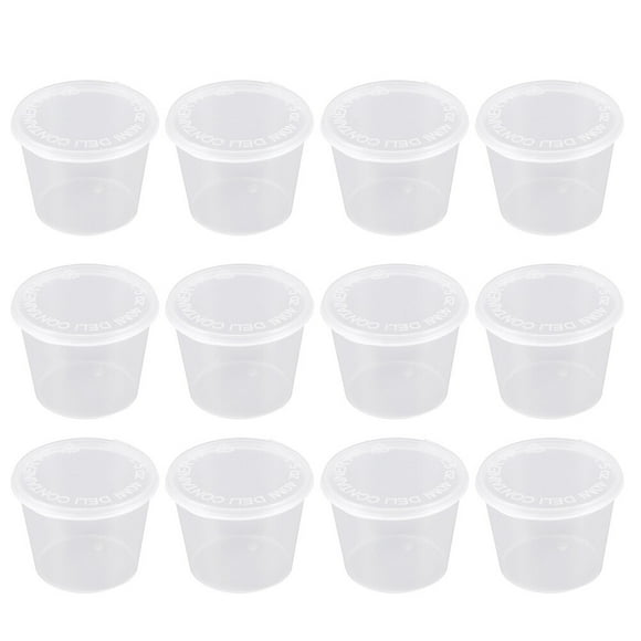 Plastic Disposable Portion Cups Lids