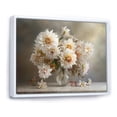 thumbnail image 2 of Designart "Still Life With A Bouquet Of Dahlias" Dahlia Floater Framed Canvas Prints, 2 of 5
