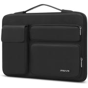 MOSISO Laptop Sleeve Bag for 13-13.3 inch HP Dell Asus Acer Lenovo Notebook, 360 Protective Computer Carrying Case for MacBook Pro 14 inch, Black