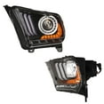 thumbnail image 5 of Winjet LED Headlights Assembly for 2010 2011 2012 Ford Mustang, Headlights with S550 Style LED DRL and Led Sequential Turn Signal Lights, Amber Projector, Dual Beam, 5 of 11
