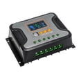 thumbnail image 3 of PWM 30A 60A 80A Solar Charge Controller Work For 12V 24V 36V 48V Battery LED Screen USB 5A/2A Max PV 100V Slient Operation, 3 of 5