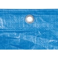 thumbnail image 6 of Performance Tool W6020 (18 x 24) Tarp Cover Blue Waterproof Great for Tarpaulin Canopy Tent, Boat, RV Or Pool Cover Performance Tool (Standard Poly Tarp), 6 of 14