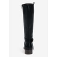 thumbnail image 2 of Comfortview Donna Wide Calf Leather Boot Tall Knee High Women's Winter Shoes (Wide Widths Available), 2 of 6