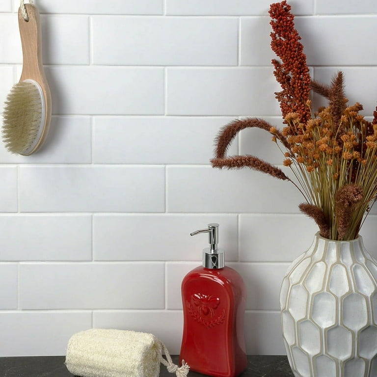 Bond Tile Wembley Snowflake 3 in. x 9 in. Matte Ceramic Subway Wall Tile (30 Pieces 5.16 Sq. Ft. / Box) Bond Tile Wembley Snowflake 3 in. x 9 in. Matte Ceramic Subway Wall Tile (30 Pieces 5.16 Sq. Ft. / Box)