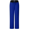 thumbnail image 3 of Minty Mint, Women's, Medical Scrub 5 Pocket Cargo Pants, Royal Blue, M, 3 of 4