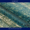 thumbnail image 6 of "Subrtex Modern Area Rugs Soft Anti-Stain Durable Carpets (2'×6',Blue White)", 6 of 7