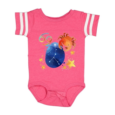 

Inktastic Cancer Crab Constellation Zodiac Sign Illustration Gift Baby Boy or Baby Girl Bodysuit