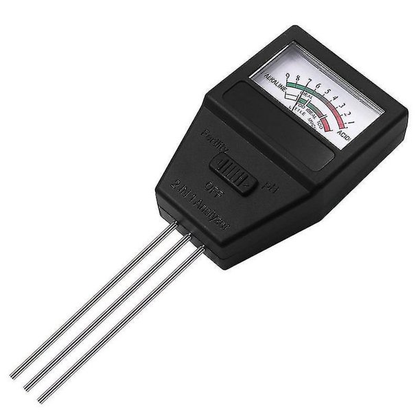 Detector de fertilidad del suelo, para analizador de nitrógeno, fósforo y potasio, probador de Ph y Ec del suelo, prueba de acdómetro de suelo (hy)