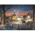 thumbnail image 3 of Buffalo Games Terry Redlin Trimming The Tree 1000 Piece Jigsaw Puzzle, 3 of 3