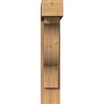 thumbnail image 2 of Ekena Millwork 7 1/2"W x 30"D x 38"H Funston Block Smooth Bracket w/ Offset Brace, Western Red Cedar, 2 of 25