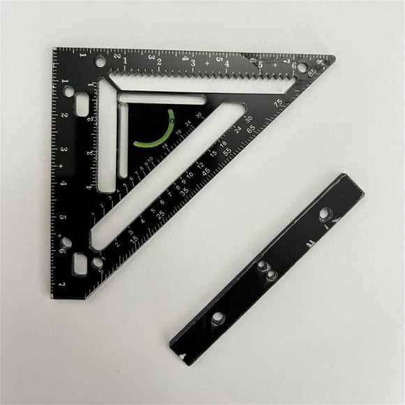 WIFKLSIIPG Innovative Rafter Square Tool Sherwap Rafter Square Tool Multifunctional Rafter Square(Black)