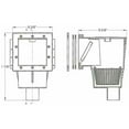 thumbnail image 5 of Hayward DynaSkim Automatic Above Ground Pool Skimmer with Wood Flg | SP1094WF, 5 of 5