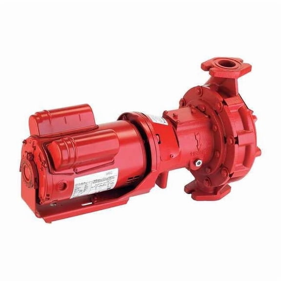 Hot Water Circulating Pump, 3/4 hp, 208V/230V/460V, 3 Phase, Flange Connection