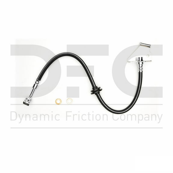 Front Left Dynamic Friction Company Brake Line Hose 350-47089 For 2011 Chevrolet Caprice