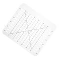 thumbnail image 4 of Miangastore Quilting Ruler Multi-use Patchwork Templates Square Cutter Template Acrylic Ruler or Quilting, 4 of 8