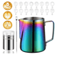 thumbnail image 1 of 600ml Leche Café Latte Nave Taza Jarra Esparcidor De Polvo Xtellar multicolor, 1 of 3