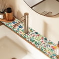 thumbnail image 2 of Yayeee Faucet Mat for Kitchen Sink 14.7" Diatomite Long Splash Guard Pad, Cartoon Animals, 2 of 7