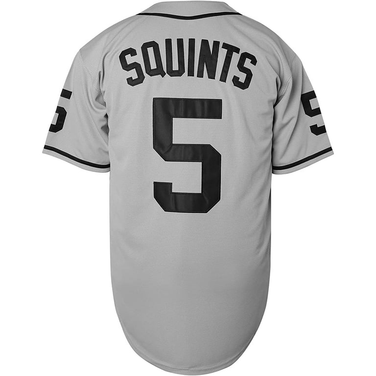 The Sandlot #30 Benny The Jet Rodriguez Movie Baseball Jersey Gray