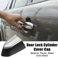 thumbnail image 2 of Unique Bargains Front Right Door Lock Cylinder Cover Cap Fit for Cadillac ATS Black, 2 of 6
