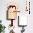 thumbnail image 2 of 2pcs Squirrel Shape Adhesive Hook for Children's Room Living Room Bedroom,Cute Cartoon Creative Home Decoration Wall Hooks(Brown), 2 of 4