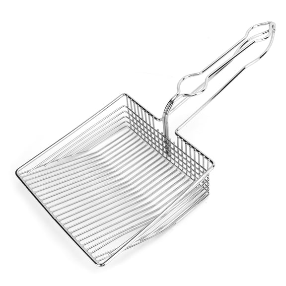 Brrnoo Cat Litter Scoop Stainless Steel Kitty Litter Metal Scooper For Small Pet Litter Boxes Cleaning,Cat Litter Scoop,Stainless Steel Cat Litter Scooper