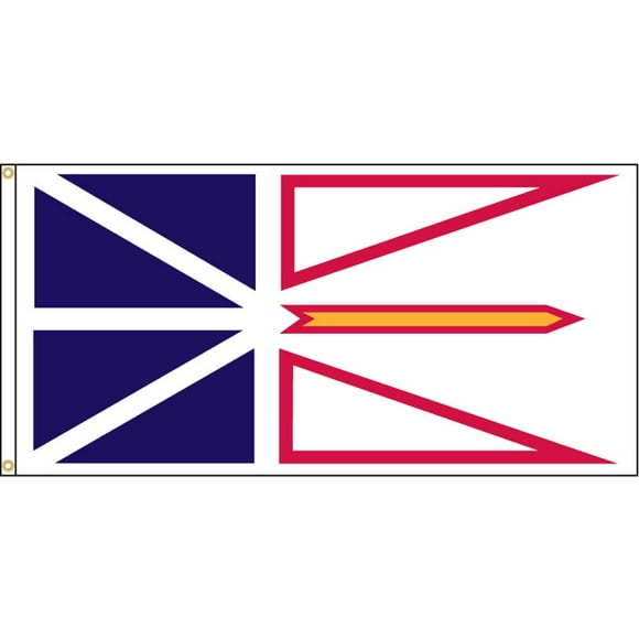 36" x 72" Duraknit Newfoundland Provincial Flag
