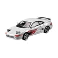 thumbnail image 4 of Modelo de coche a escala 1:64 Colección artesanal para niños amantes de los coches Niños pequeños Plata, 4 of 8